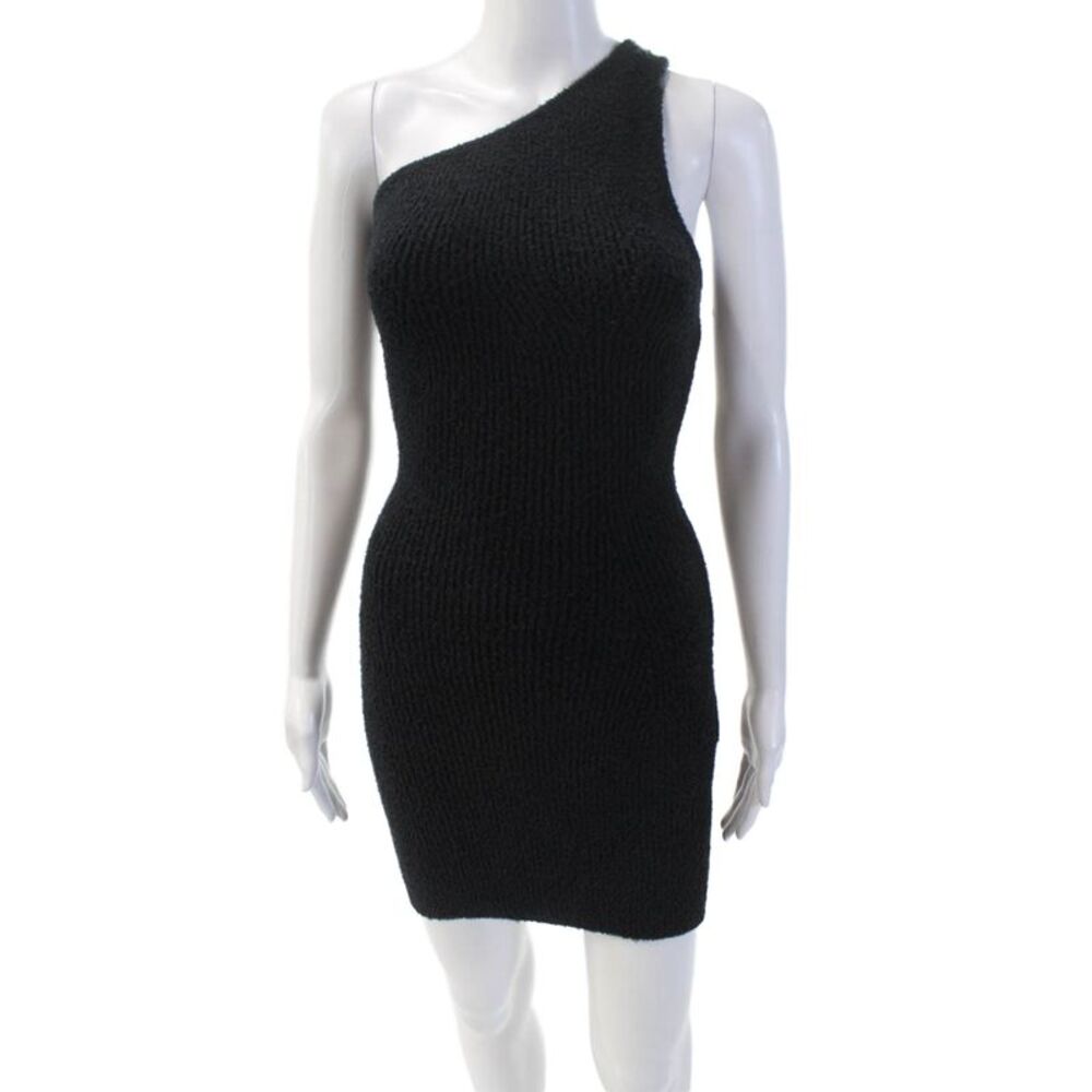 WARDROBE.NYC Womens HB Mini Dress - Black Size M
